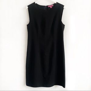 Betsey Johnson Sleeveless Sheath Black Dress